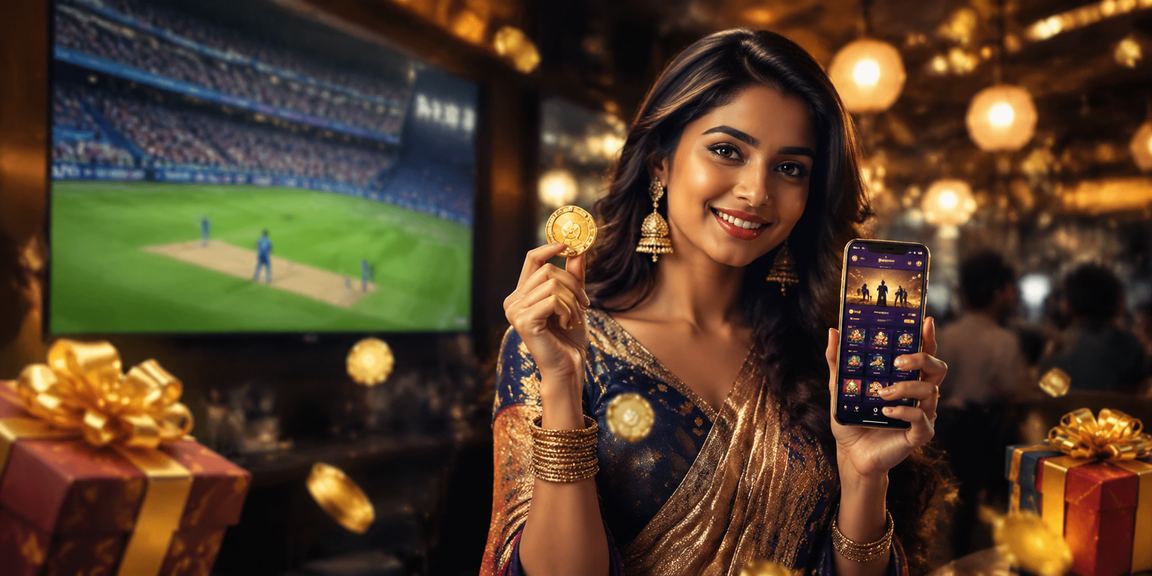 Players celebrating cricket betting win in India